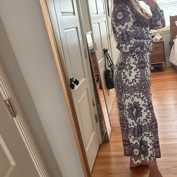 Boden Claudia maxi button down shirt dress Size 6/8 no belt - Picture 6 of 16